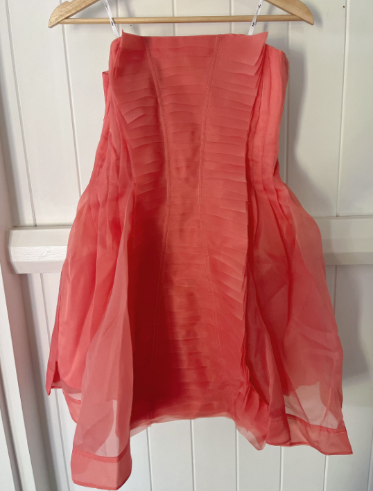 strapless mini dress 8