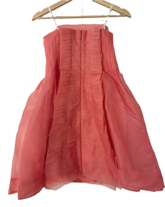 strapless mini dress 8