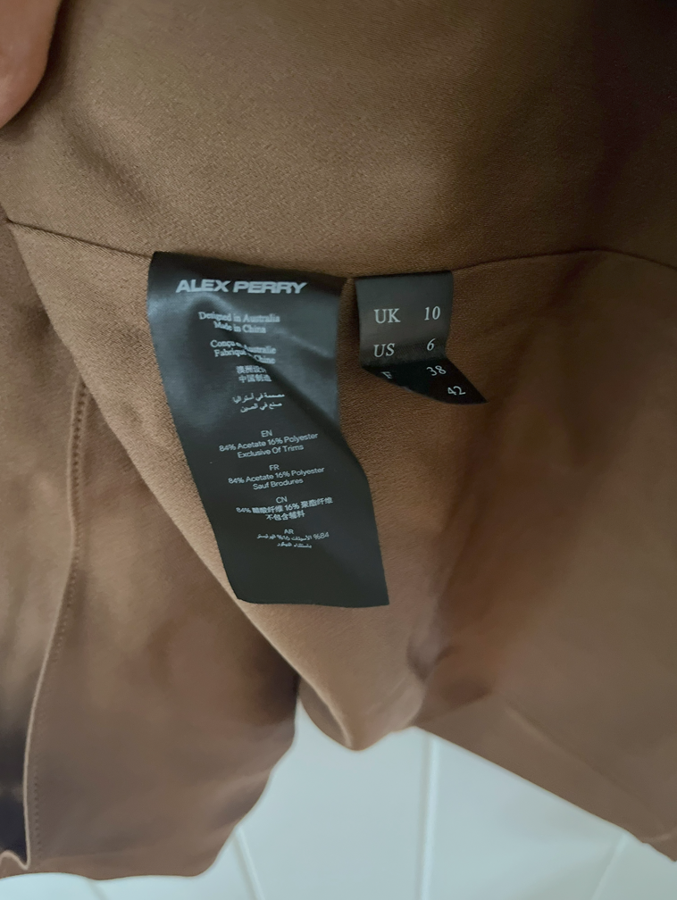 Crystal Embellished Satin Midi Dress AU10/US6