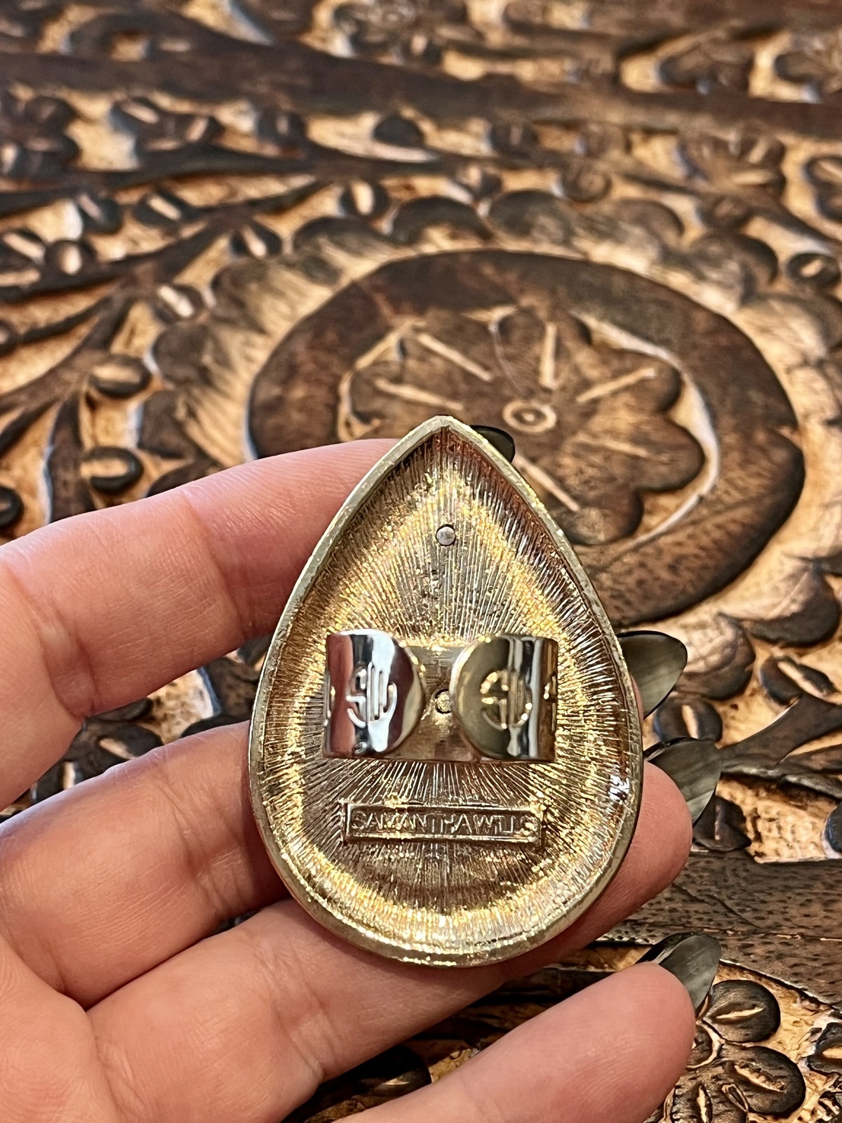 ARMOUR BOHEMIAN BARDOT RING IN ANTIQUE GOLD