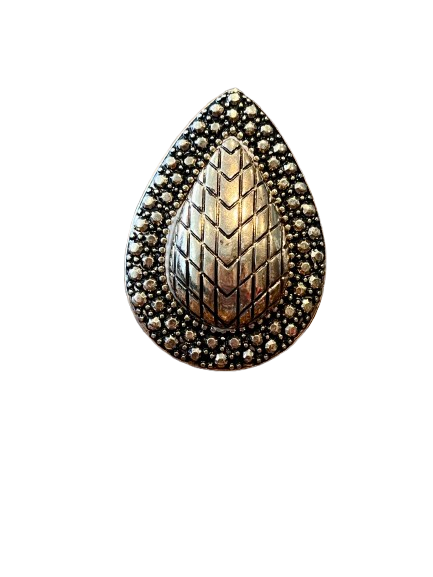 ARMOUR BOHEMIAN BARDOT RING IN ANTIQUE GOLD