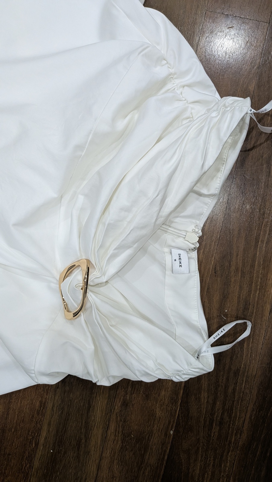 White Zadie Maxi Skirt