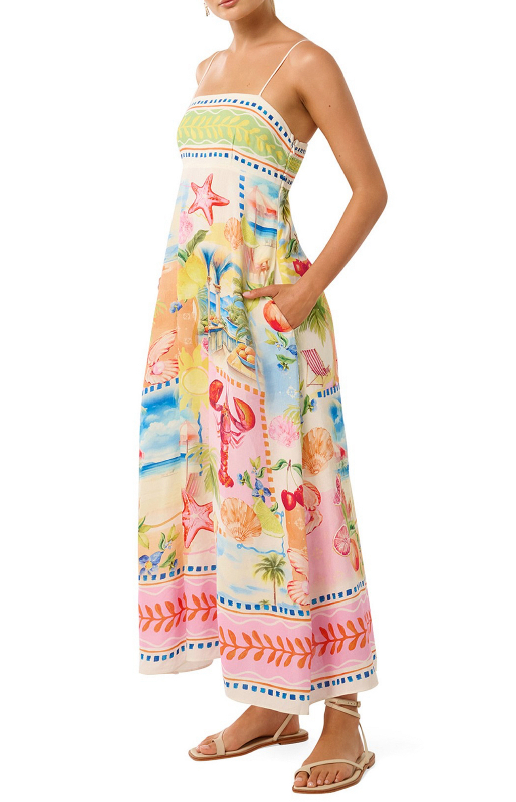 , Amari midi dress, size10