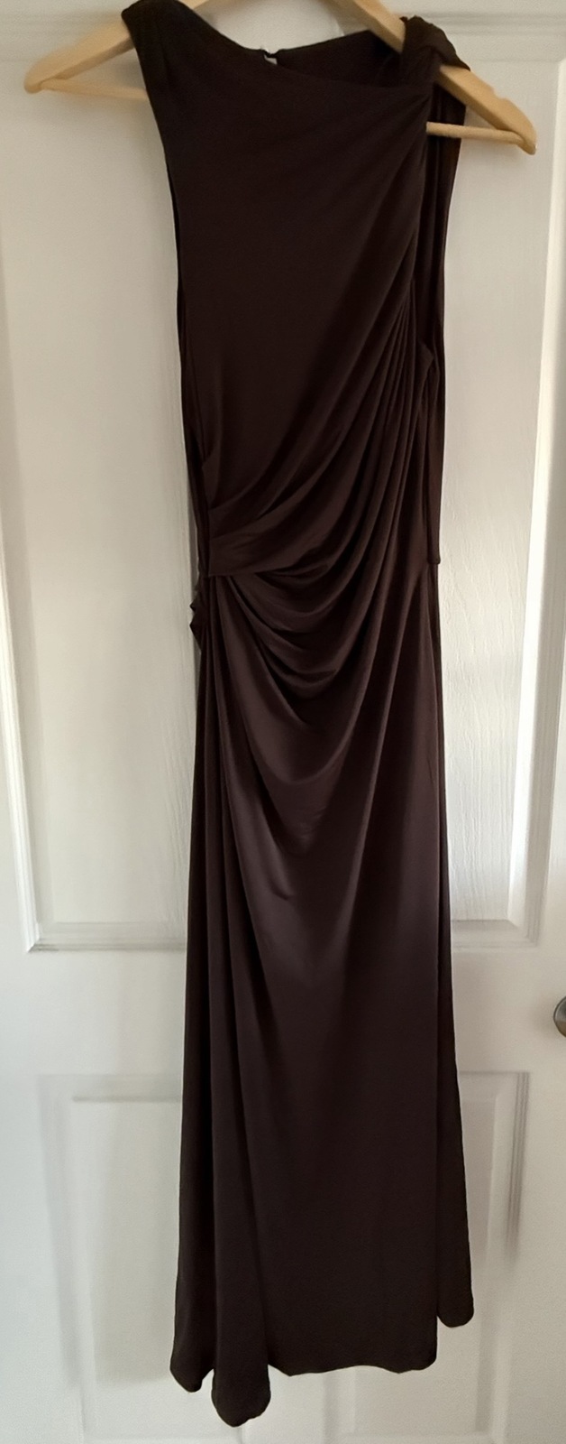 - Emporium Midi Dress - Chocolate - Size 8