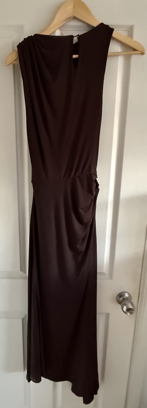 - Emporium Midi Dress - Chocolate - Size 8