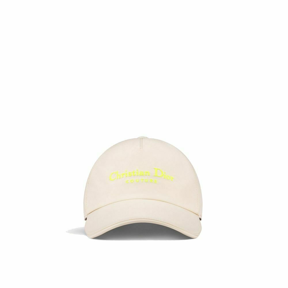 Cotton Baseball Cap - Beige / M