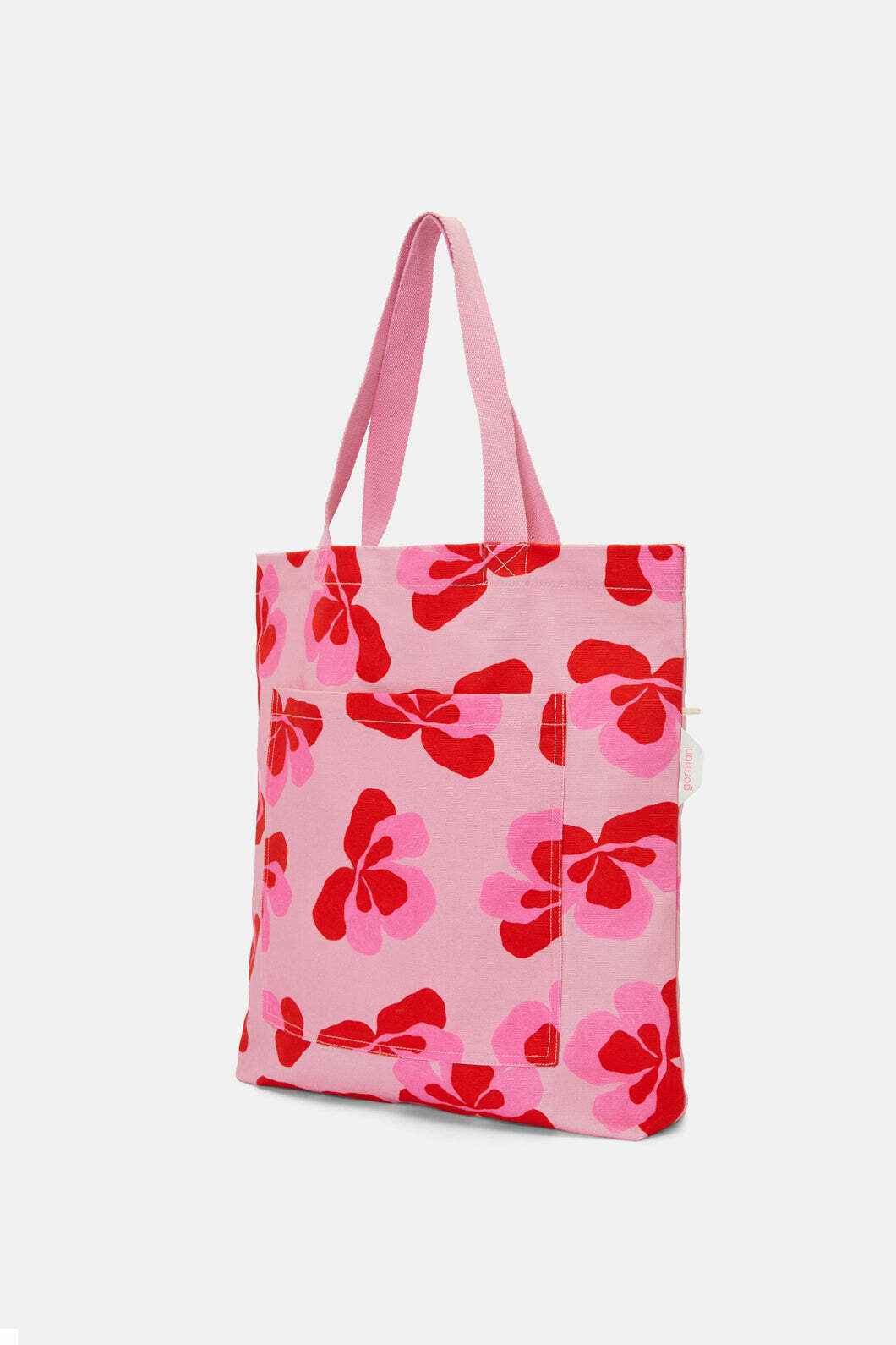Pansy Canvas Tote