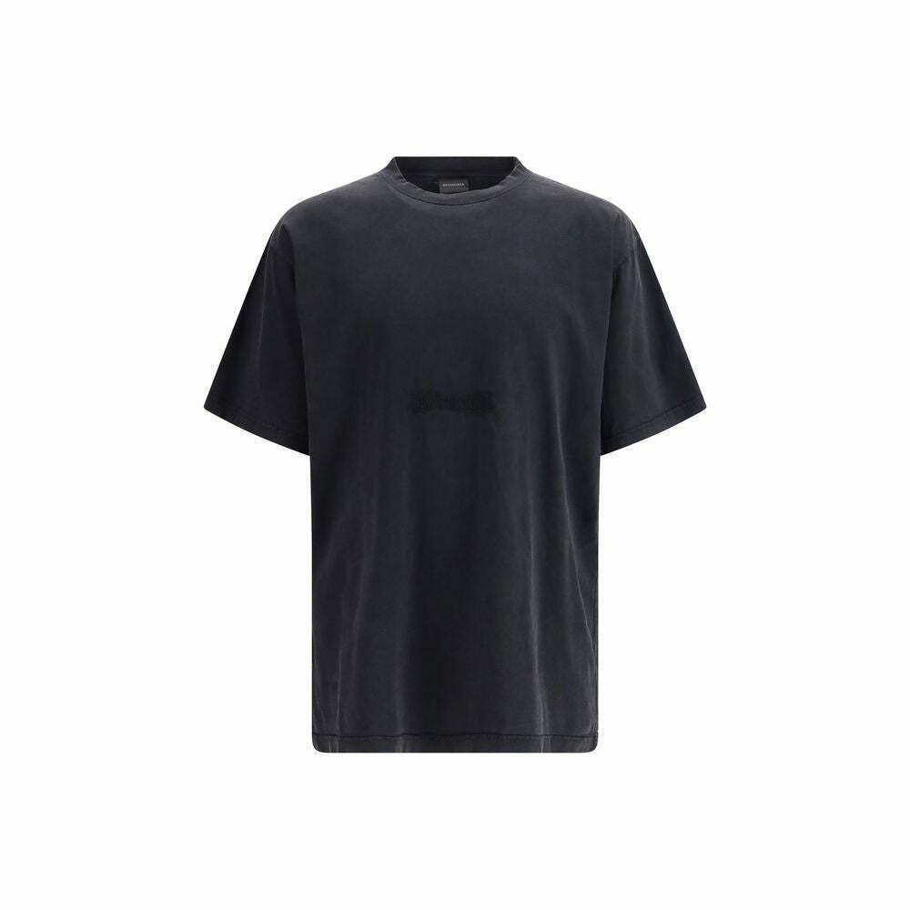 Classic Cotton Crew Neck T-Shirt - Black / L