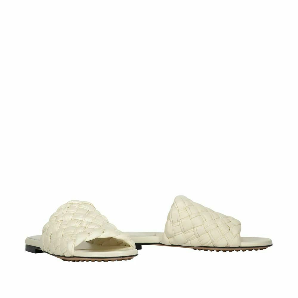Lamb Leather Mules - White / EU40/US10