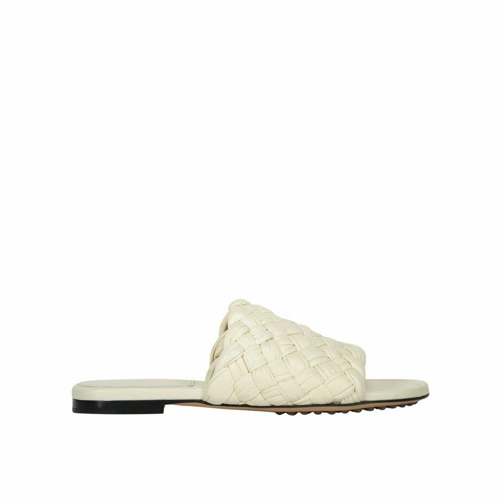 Lamb Leather Mules - White / EU36/US6
