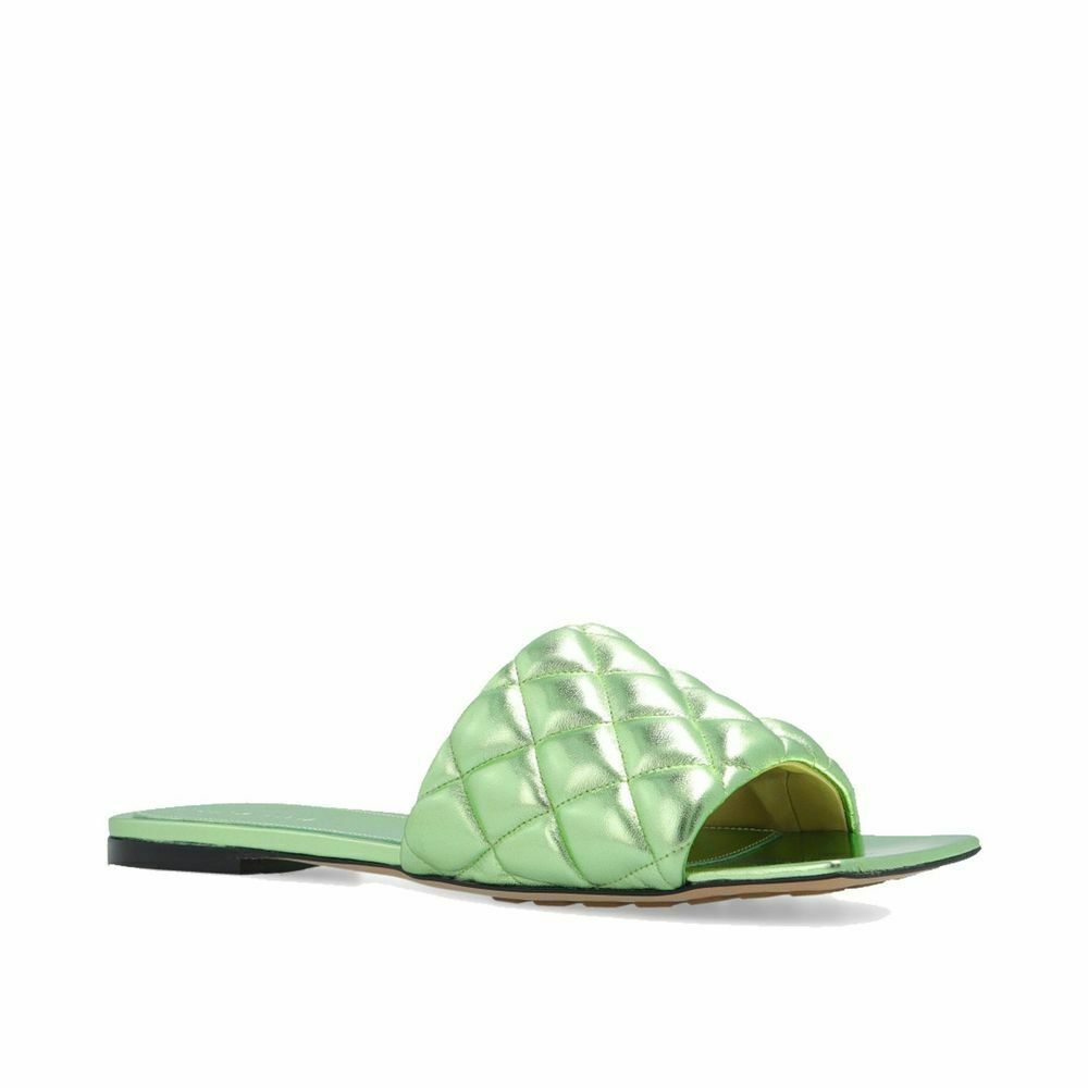 Calfskin  Flat Sandals - Bicolor / EU37/US7