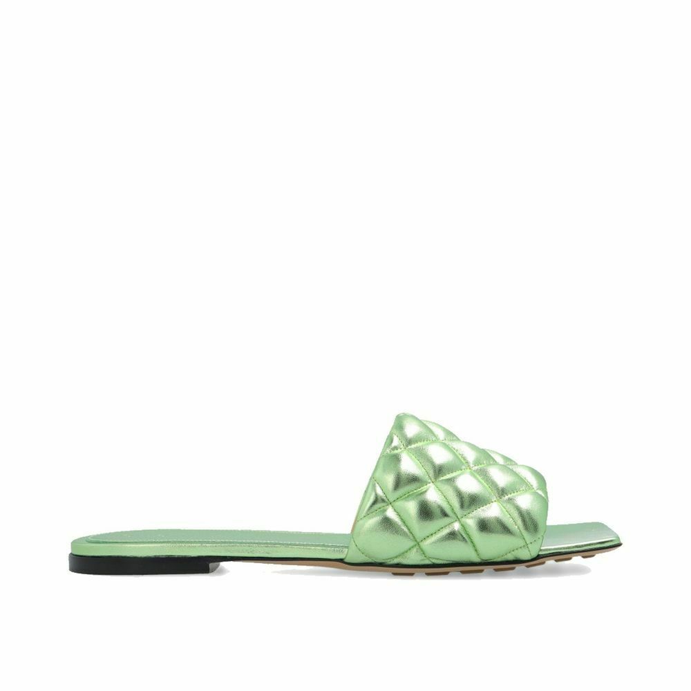 Calfskin  Flat Sandals - Bicolor / EU36/US6