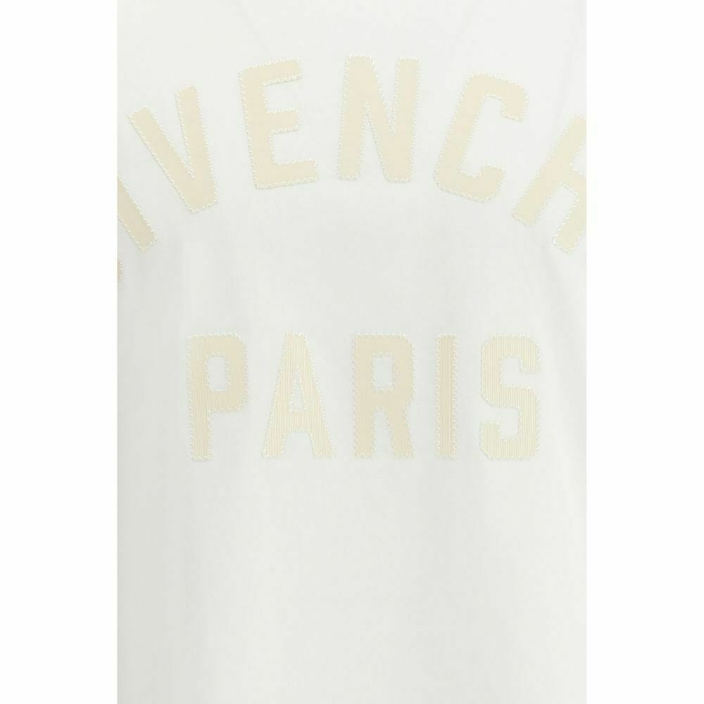 Cotton Crew Neck T-Shirt - White / XL