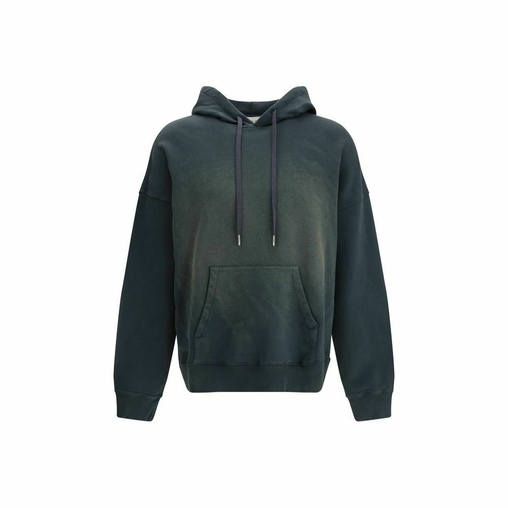 Cotton Crewneck Sweatshirt - Green / M