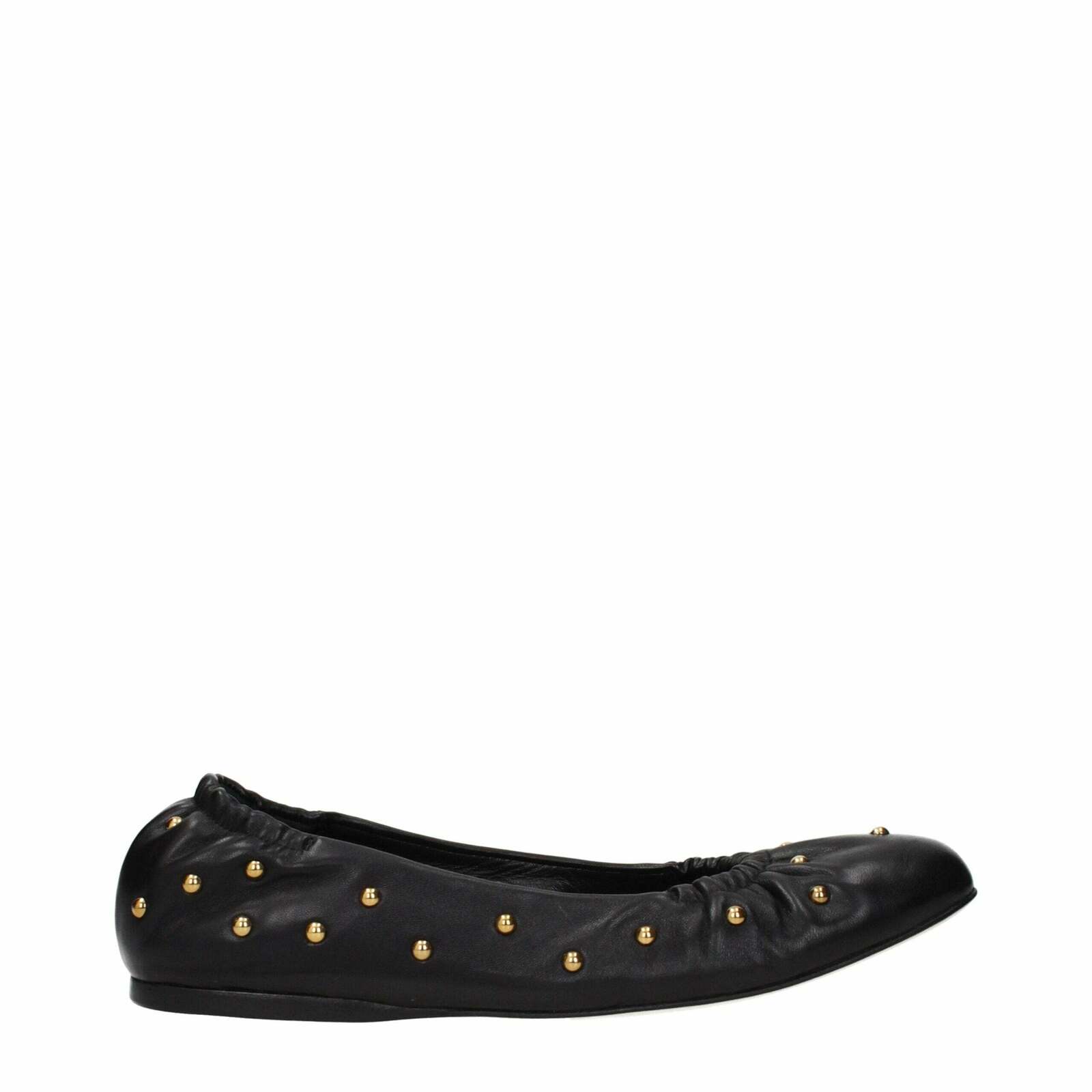 Leather Ballet Flats - Black / EU36.5/US6.5