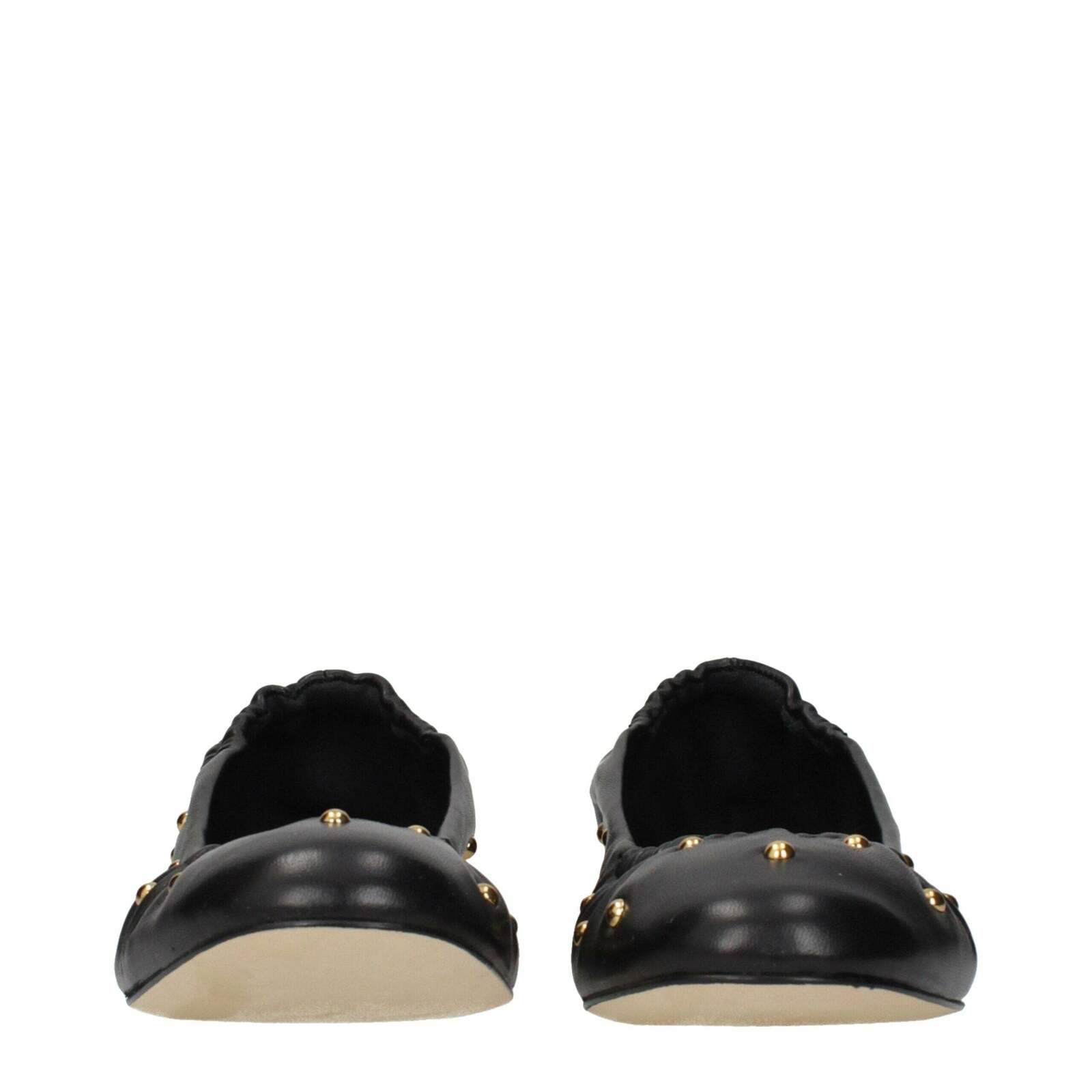Leather Ballet Flats - Black / EU36.5/US6.5