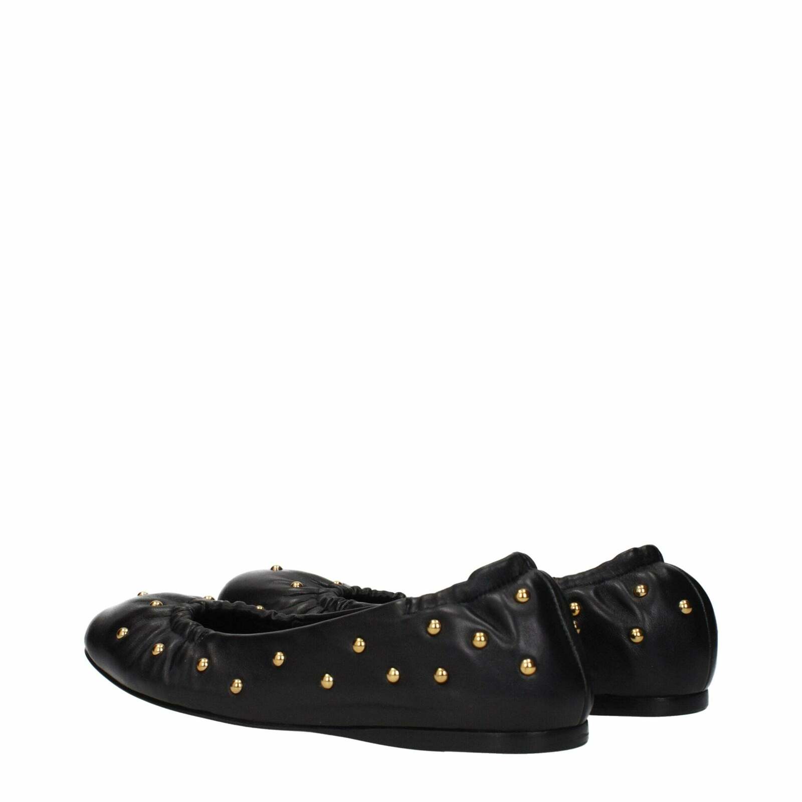 Leather Ballet Flats - Black / EU36.5/US6.5