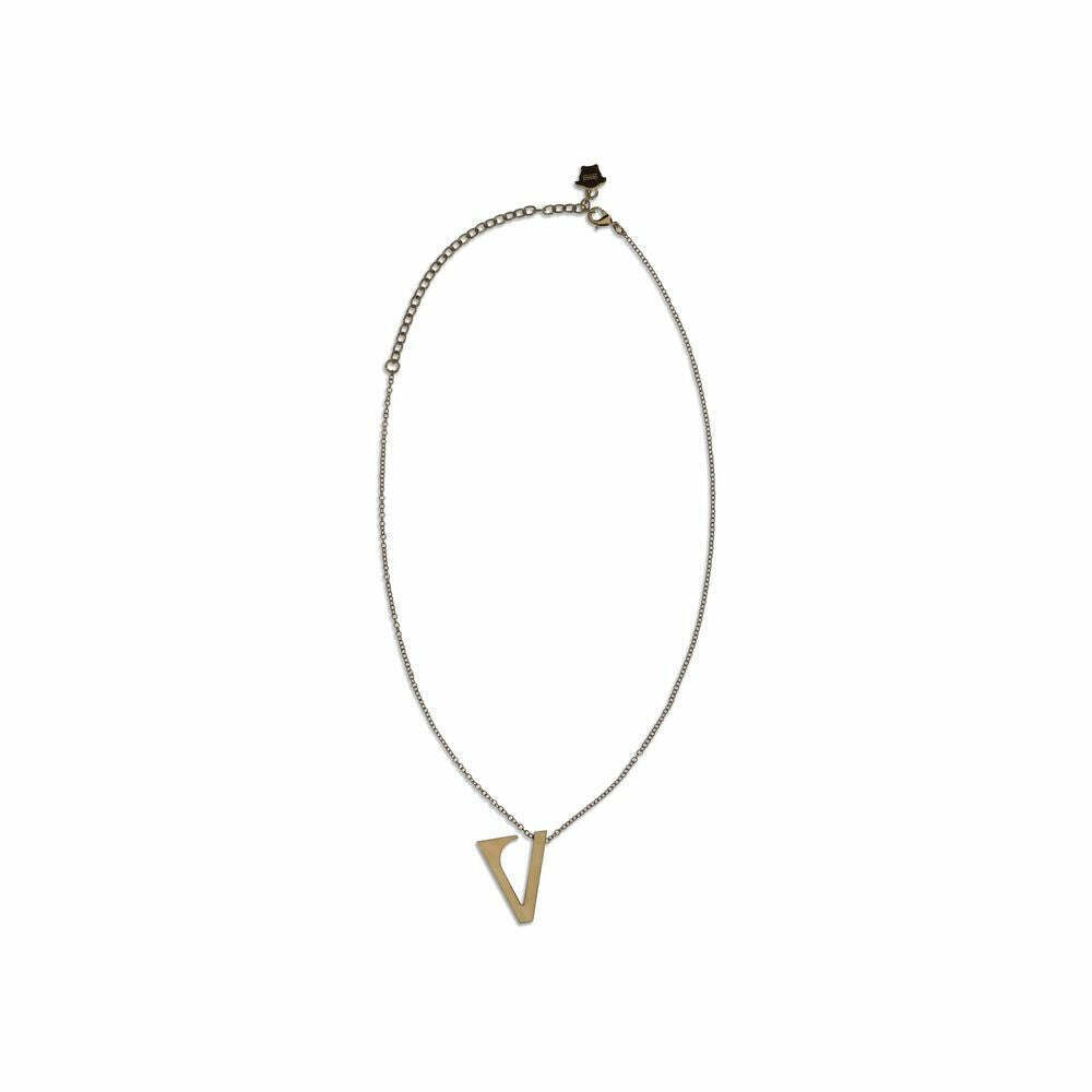 Elegant Pendant Necklace - Bicolor / One Size