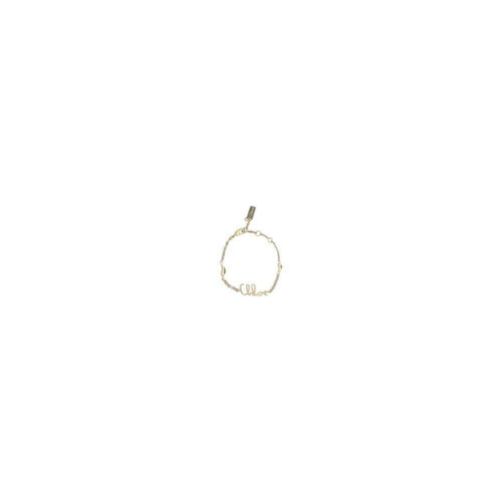 Chloe Alphabet Bracelet Gold - Gold / One Size