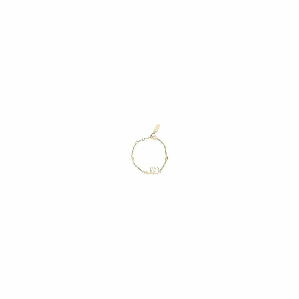 Chloe Alphabet Bracelet Gold - Gold / One Size