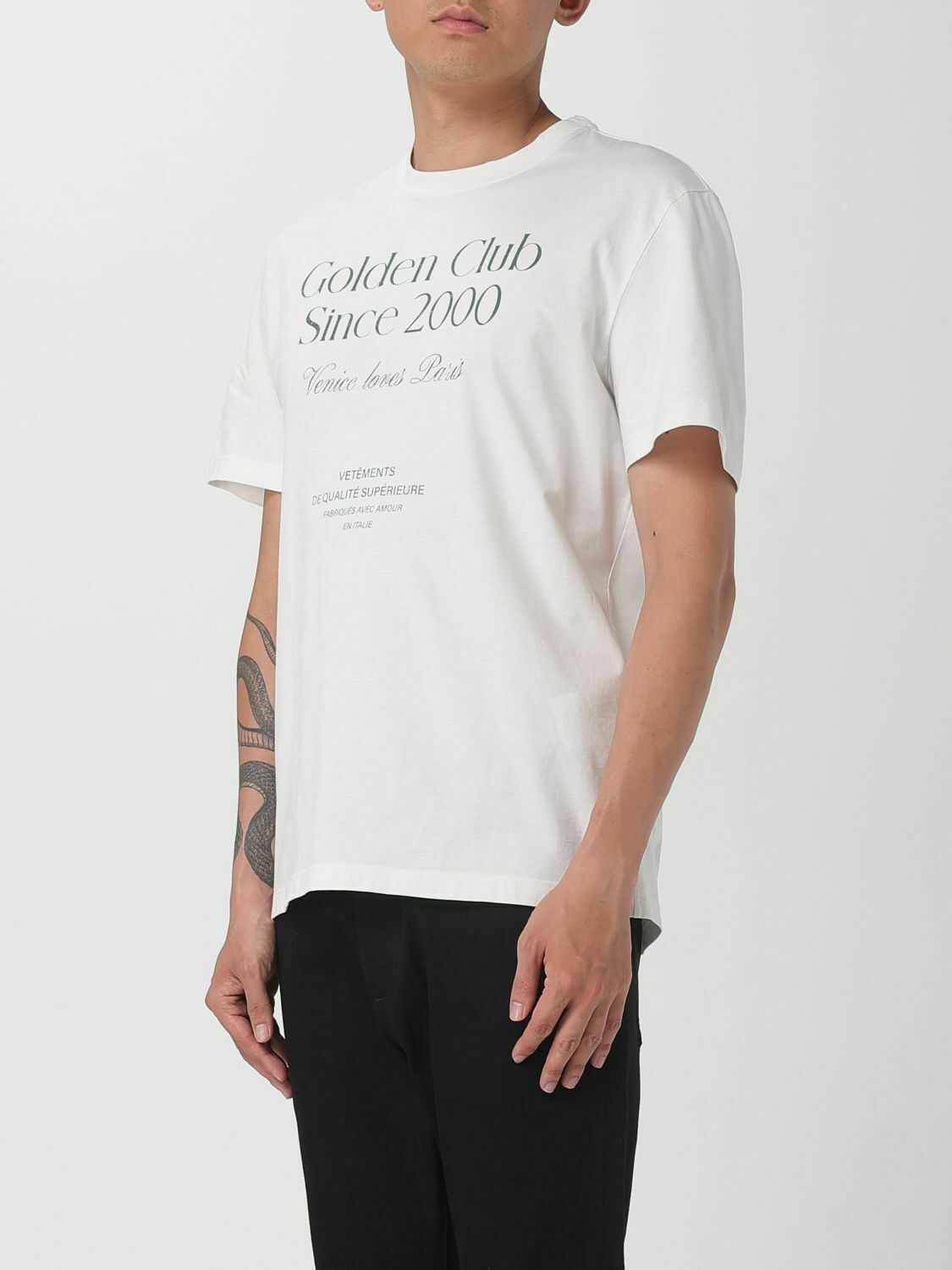 Graphic Print Tee - Ice / S EU