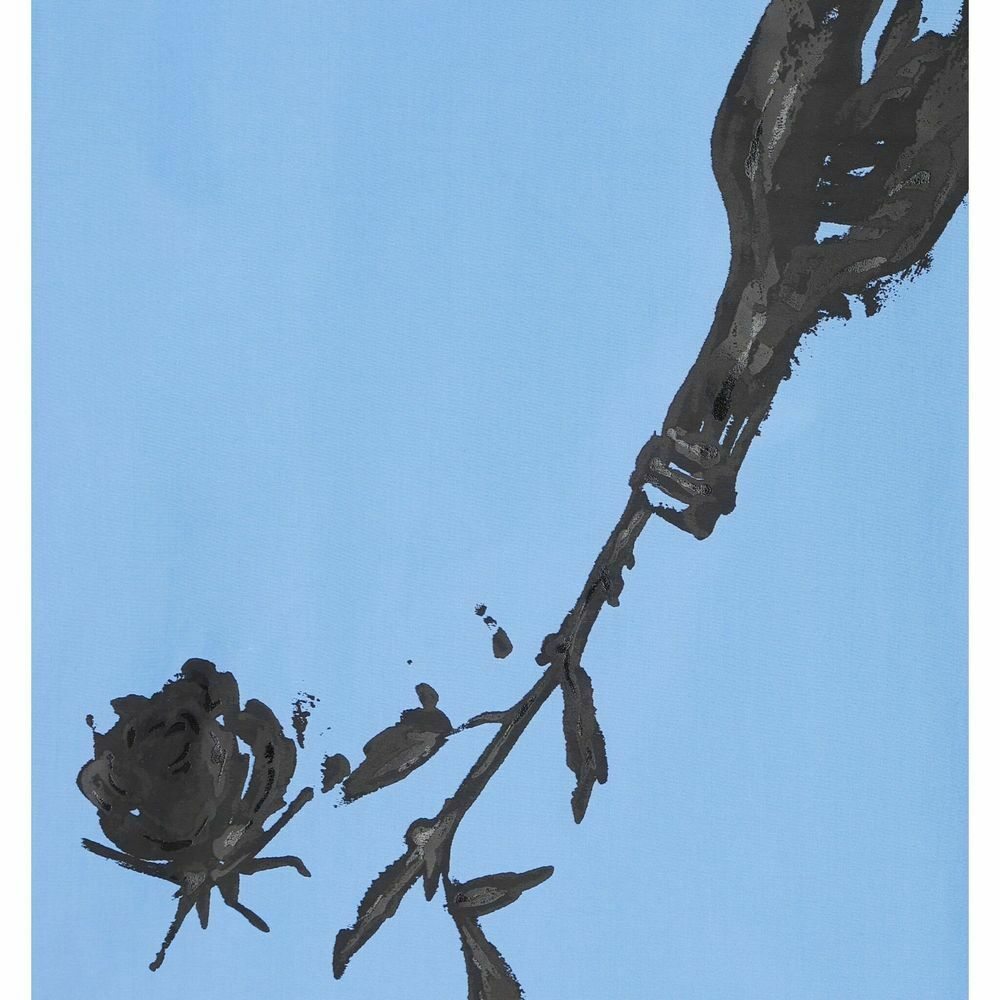 Cotton Pattern Shirt with Classic Design - Blue / L