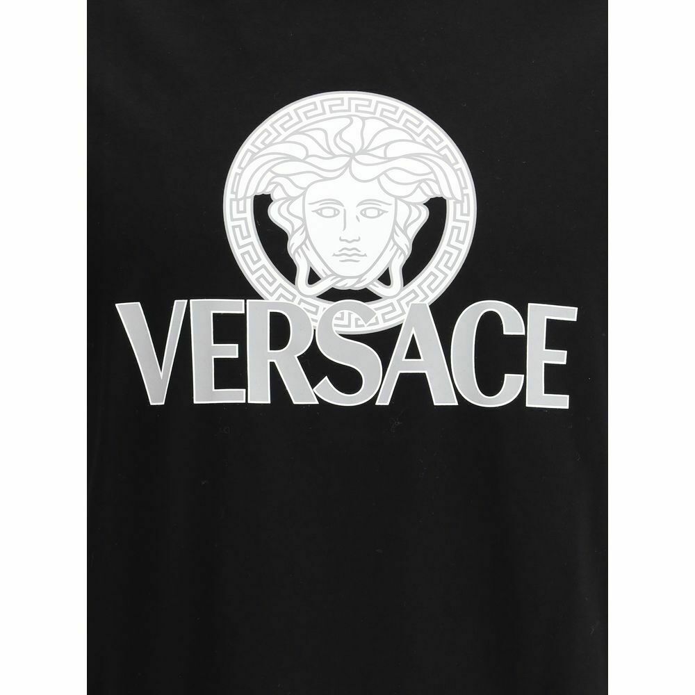 Medusa Head TShirt Short Sleeve Crew Neck Tee - Black / M