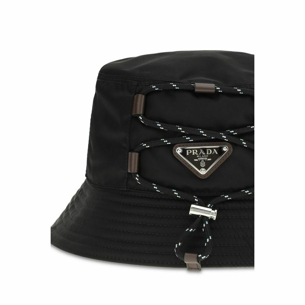 Recycled Polyamide Bucket Hat - Black / L