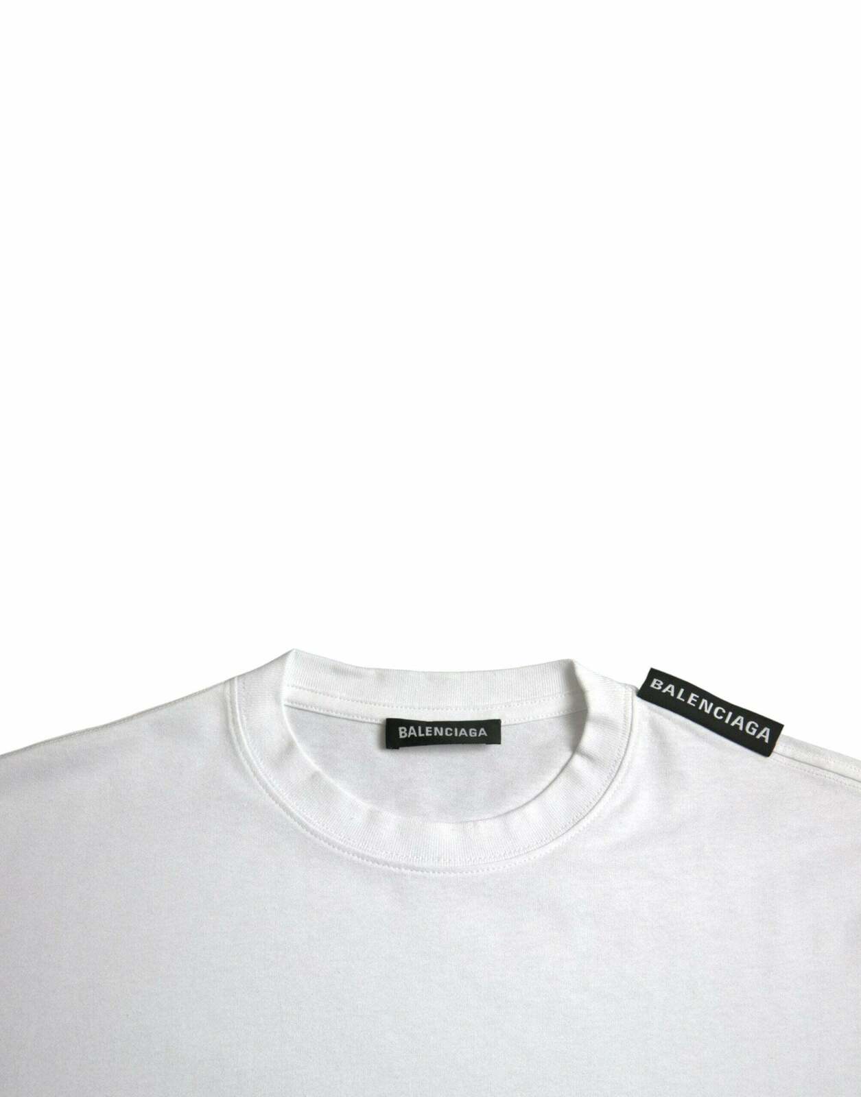 Short Sleeve Crew Neck TShirt - XS / White