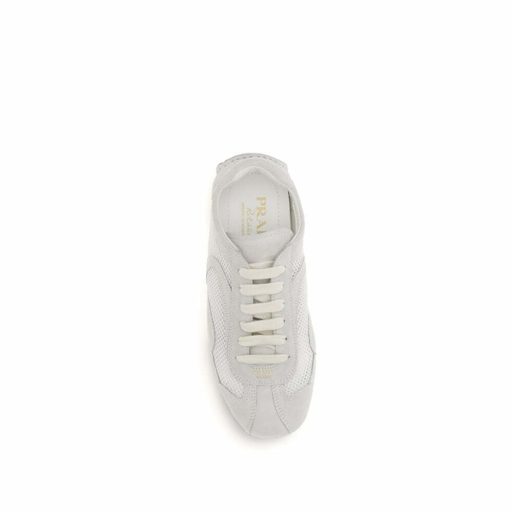 Low Top Fabric Sneakers - White / EU36/US6