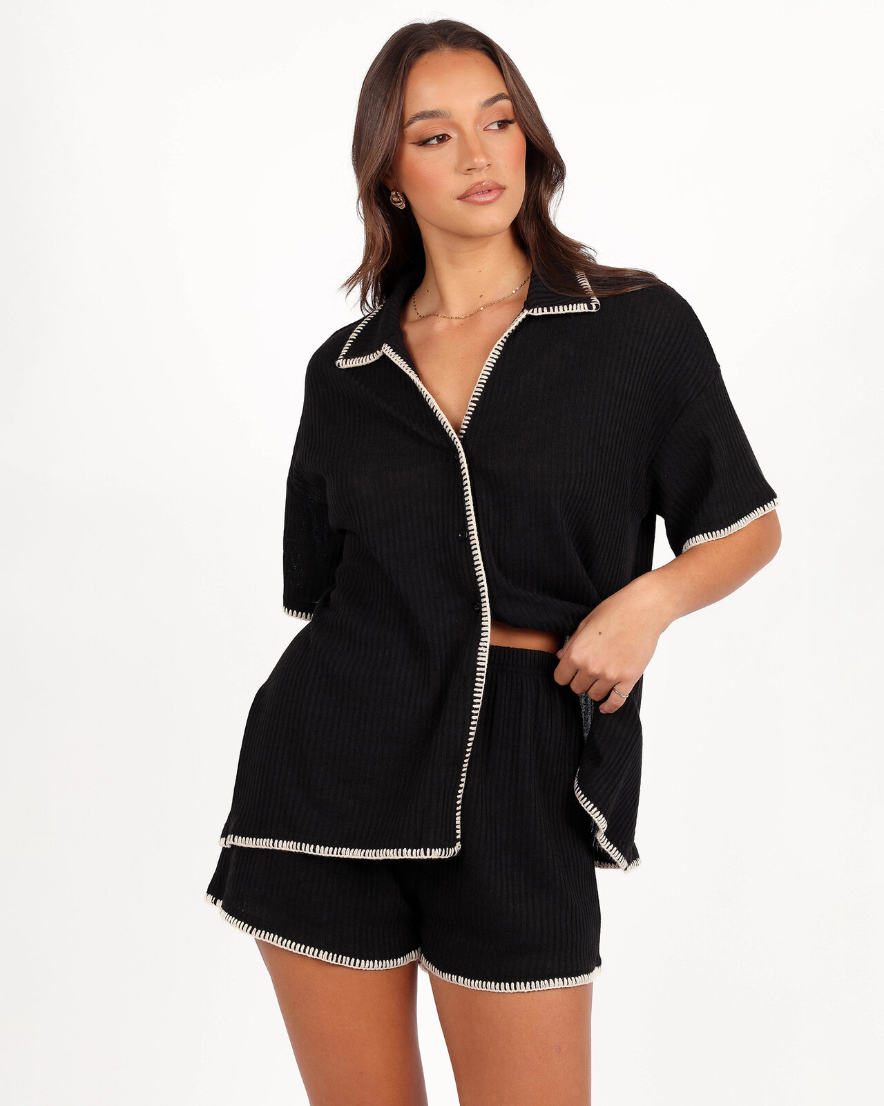 Essen Knit Shirt Set