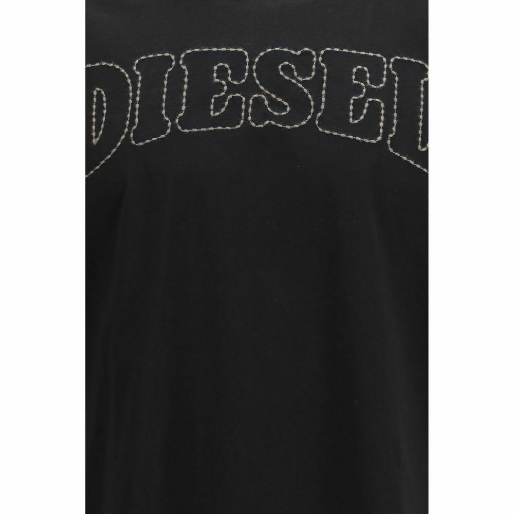 Diesel Embroidered Logo T-Shirt - Black / L