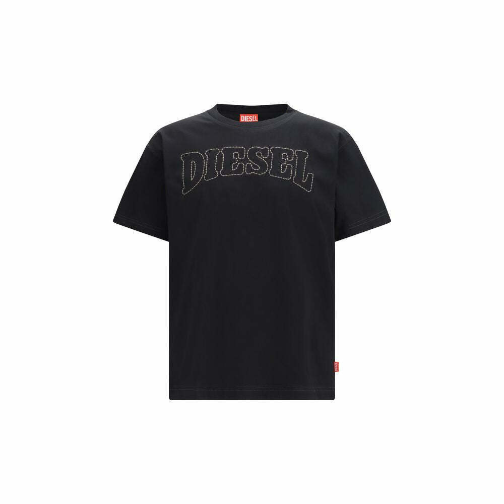 Diesel Embroidered Logo T-Shirt - Black / L