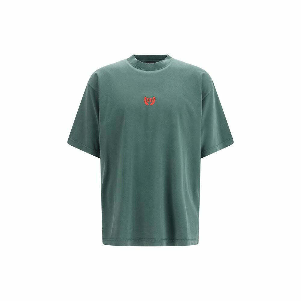 Cotton T-Shirt with Contrast Panels - Bicolor / L