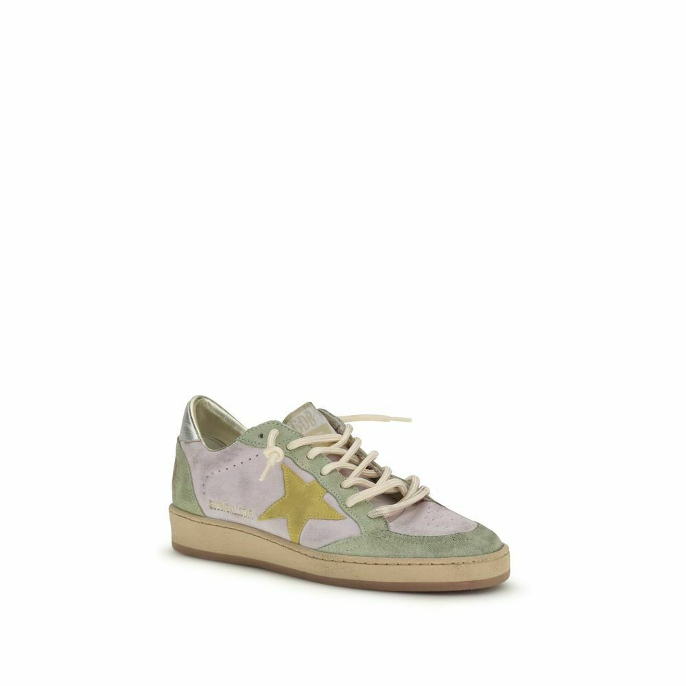 Golden Goose Ball Star Leather Sneakers - Multicolor / EU41/US11