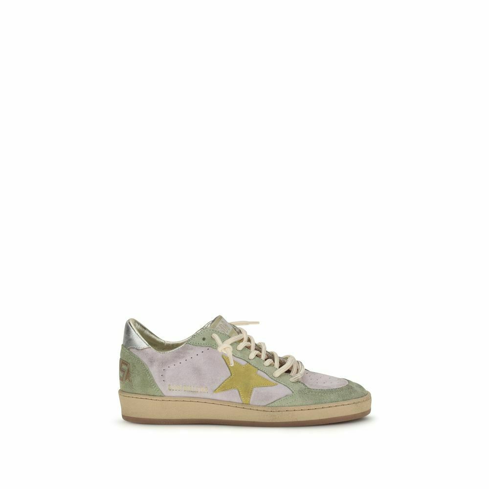 Golden Goose Ball Star Leather Sneakers - Multicolor / EU41/US11