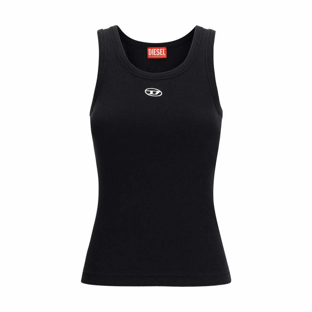 Diesel Ribbed Tank Top - Black / S