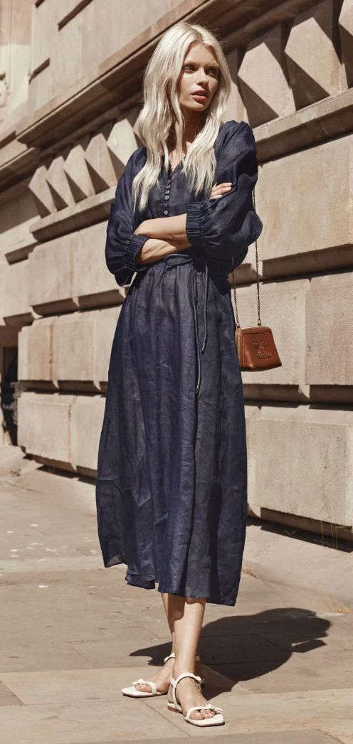 sonata dress - indigo - size 1