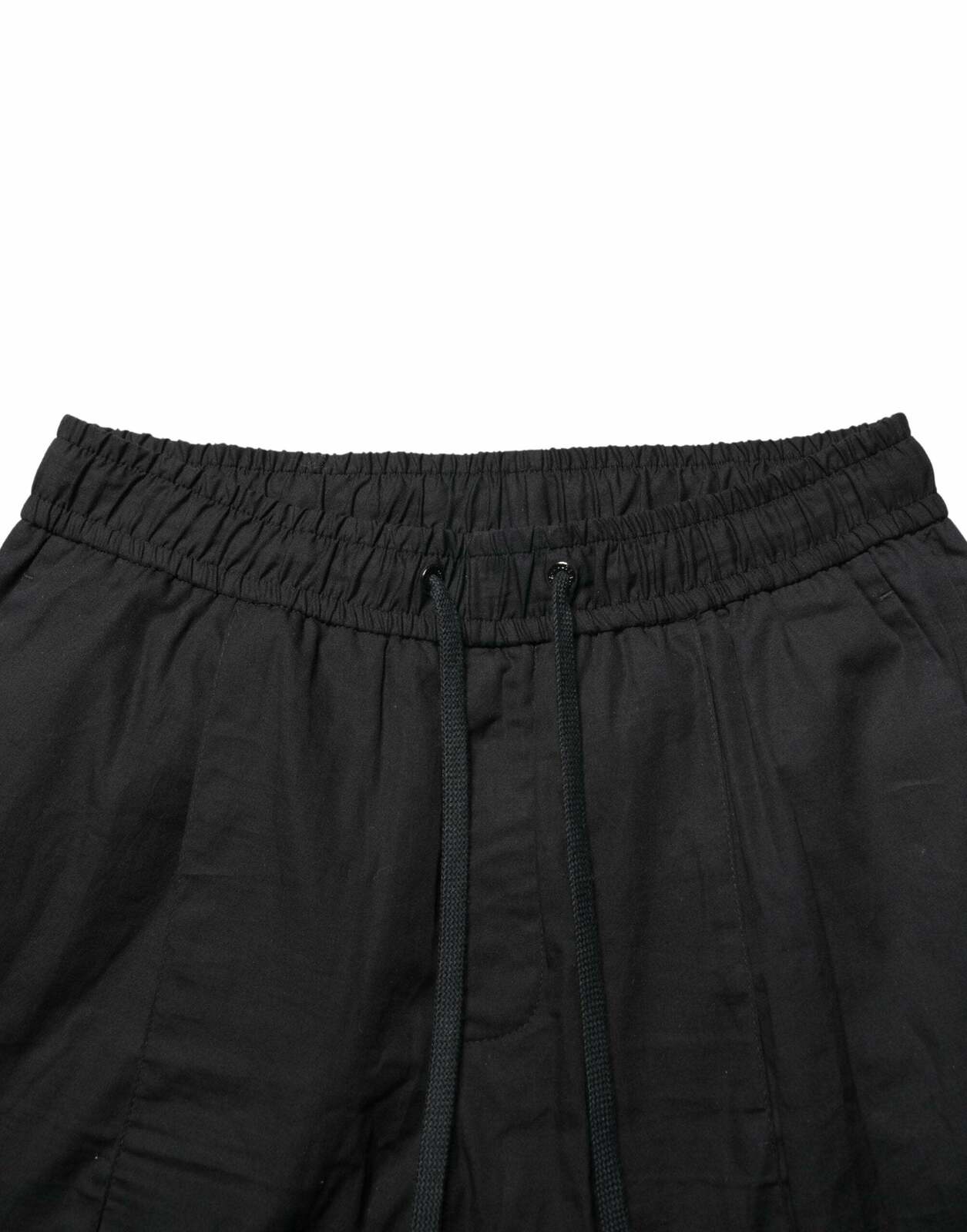 Dolce & Gabbana Drawstring Waist Trousers - Black / IT48 | M
