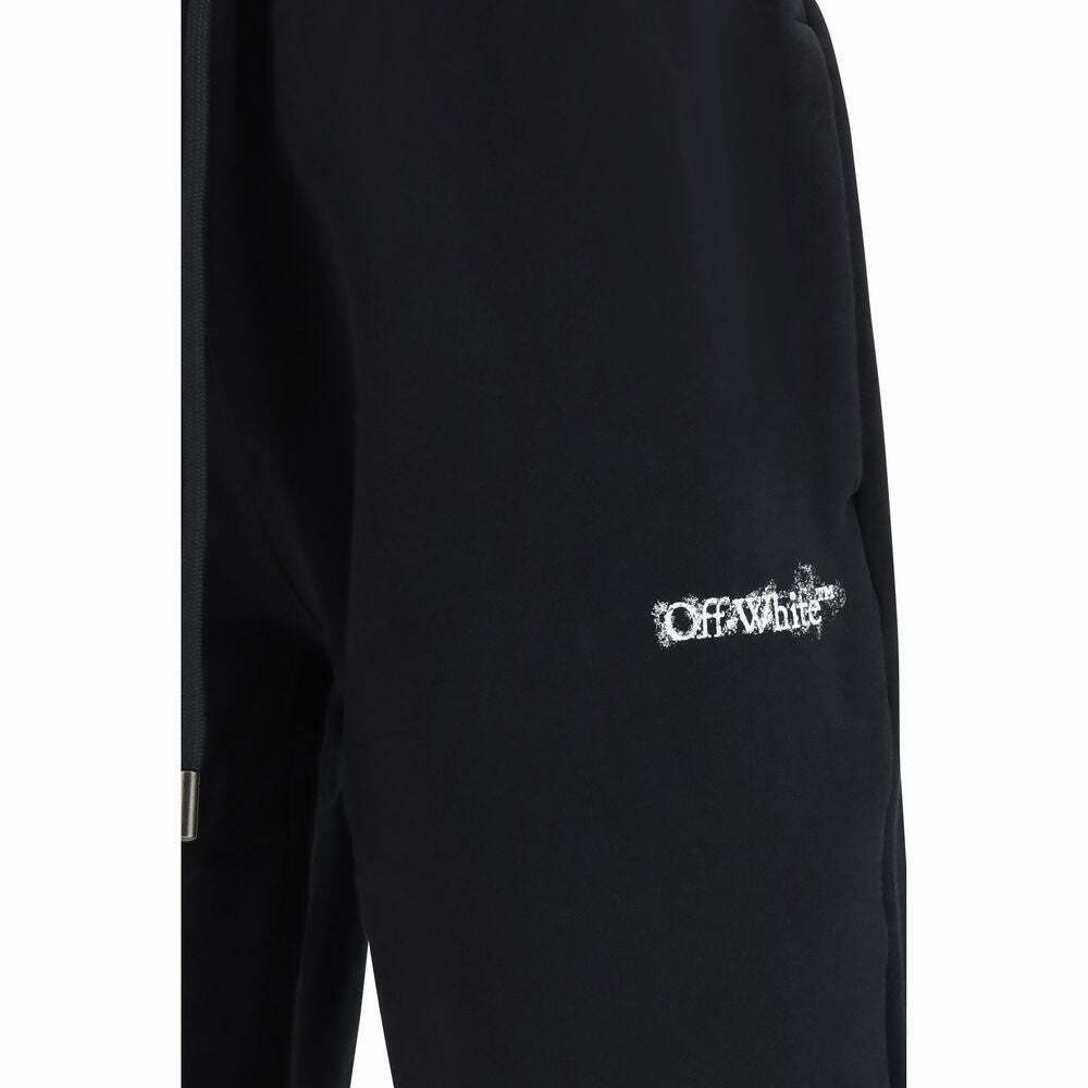 Off-White Logo Print Sweatshorts - Black / L
