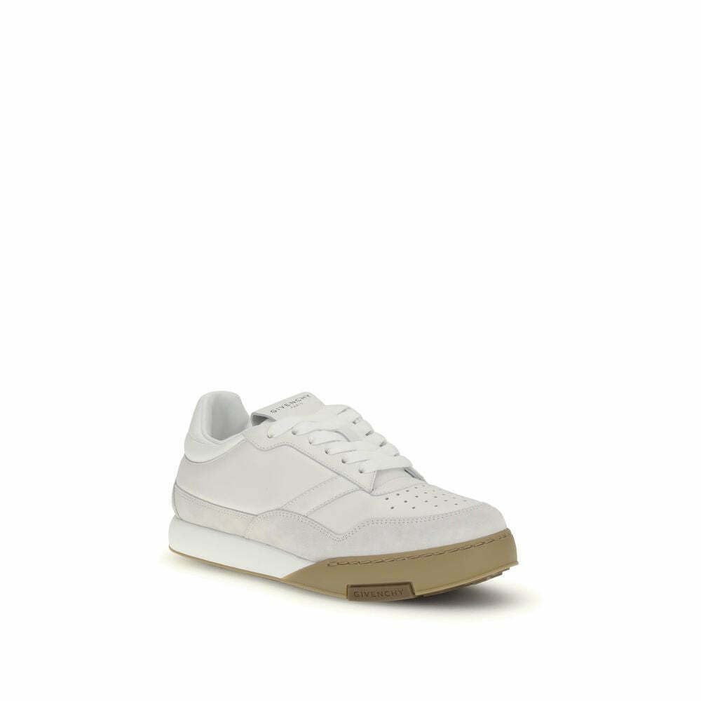 Calf Leather Chunky Sneakers - White / EU43/US10