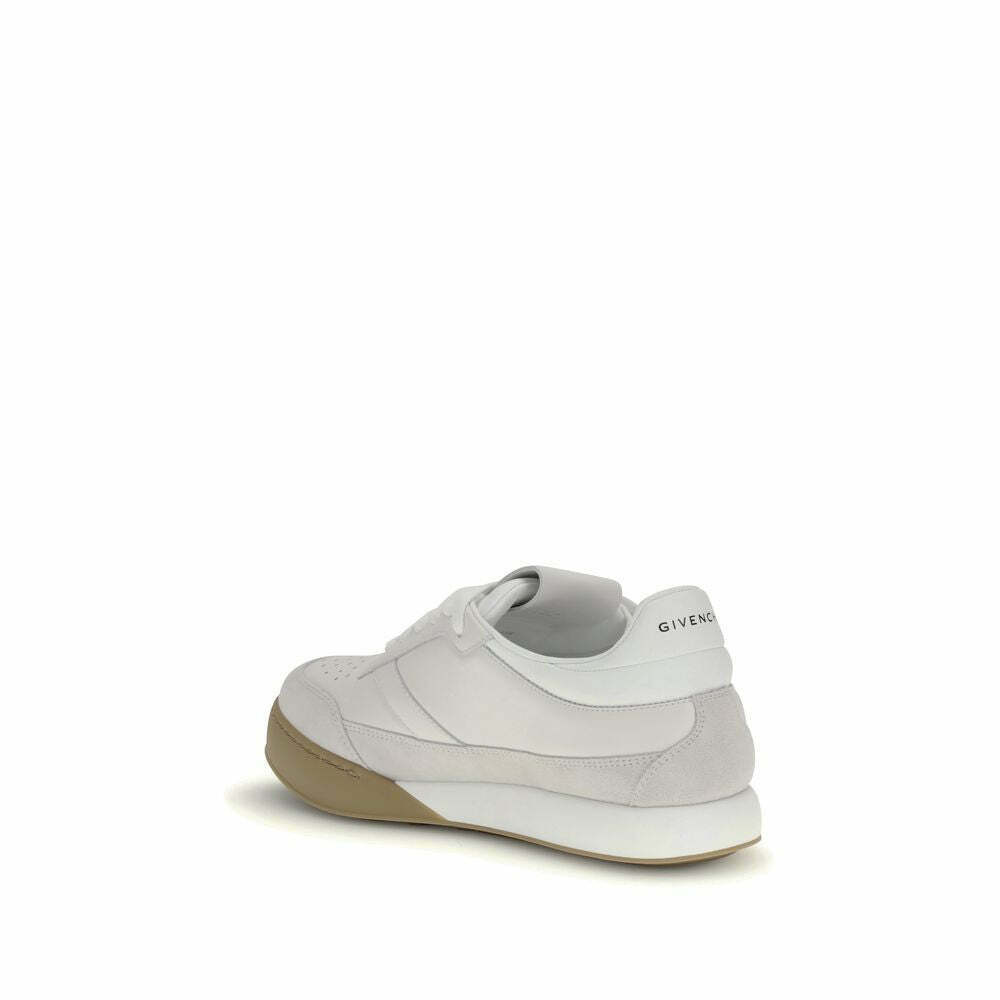 Calf Leather Chunky Sneakers - White / EU43/US10