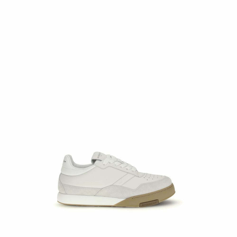 Calf Leather Chunky Sneakers - White / EU45/US12
