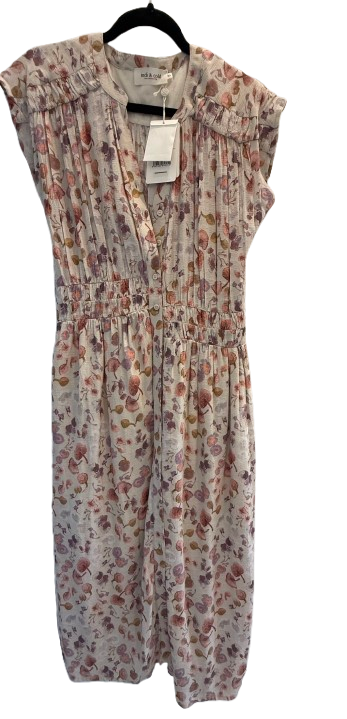 Feminine button up summer dress