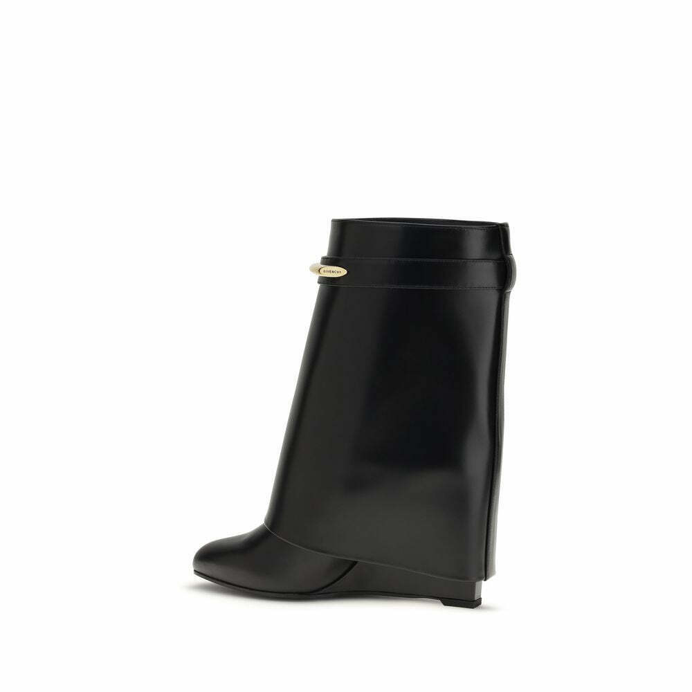 Calf Leather Bos Taurus Ankle Boots - Black / EU36.5/US6.5