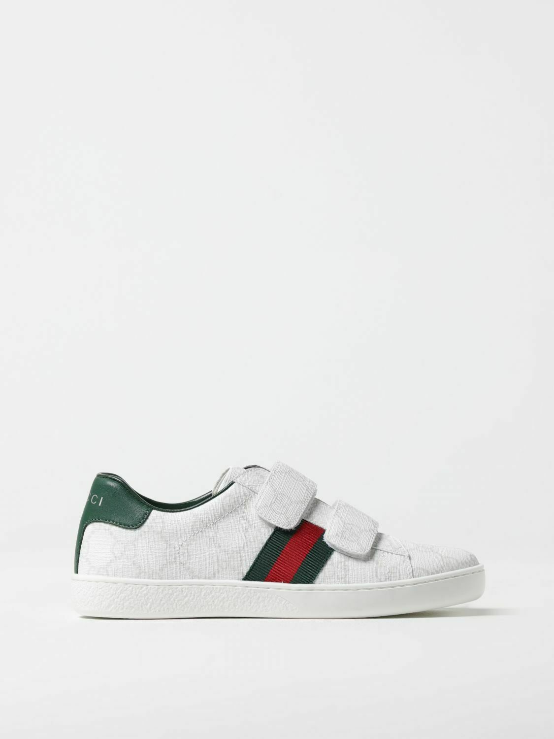 Gucci Tennis Sneaker Double Strap - White / 34 EU