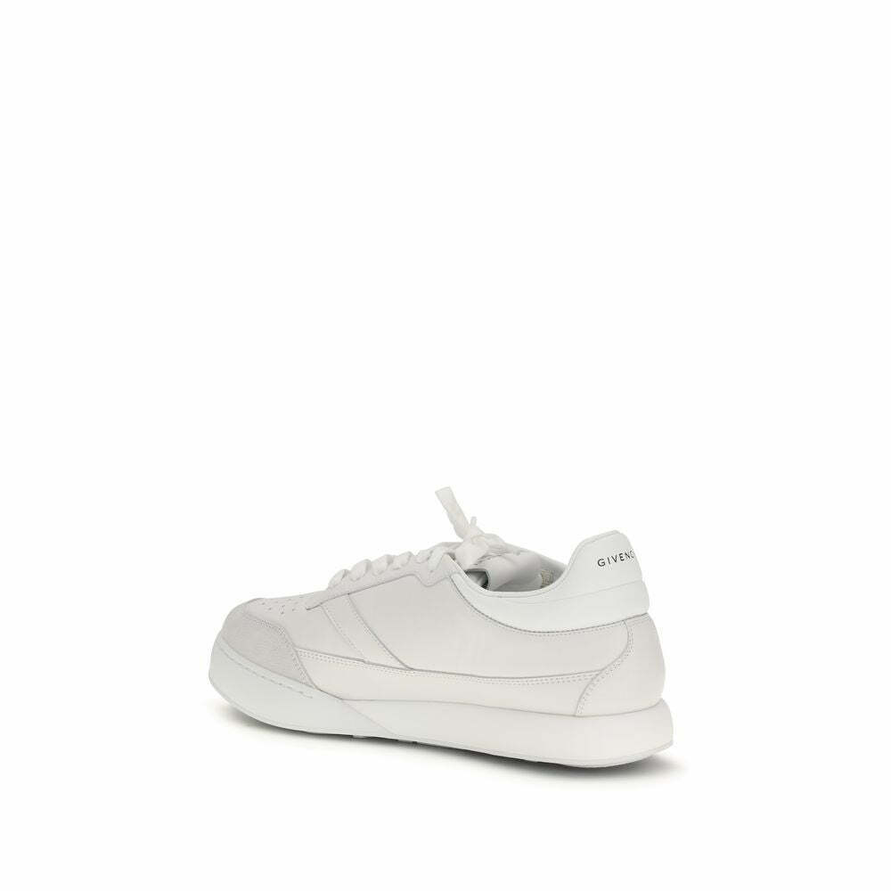 Calf Leather Low Top Sneakers - White / EU44/US11