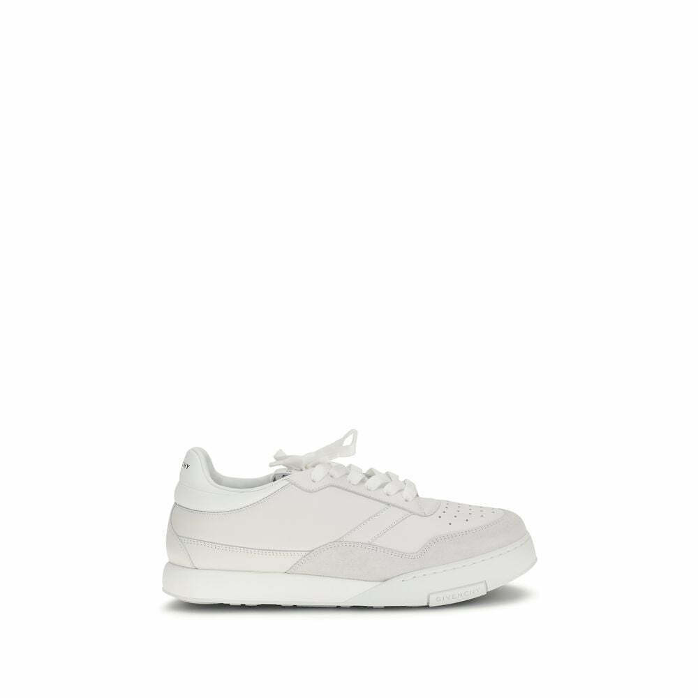 Calf Leather Low Top Sneakers - White / EU44/US11
