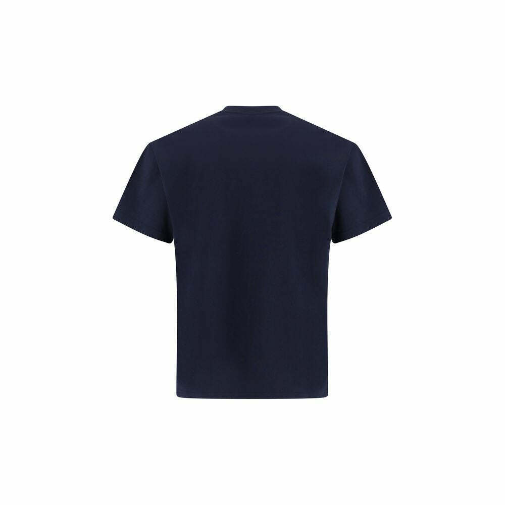 Cotton Crew Neck T-Shirt - Blue / S