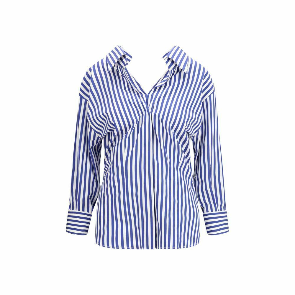 Givenchy Striped Button-Up Shirt - Blue / IT38 | S